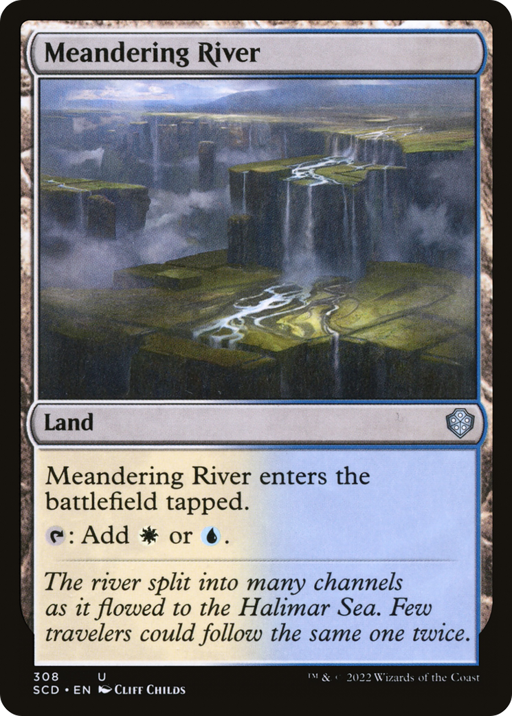 Meandering River [Starter Commander Decks] | Yard's Games Ltd