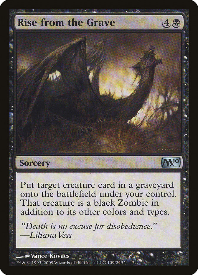 Rise from the Grave [Magic 2010] | Yard's Games Ltd