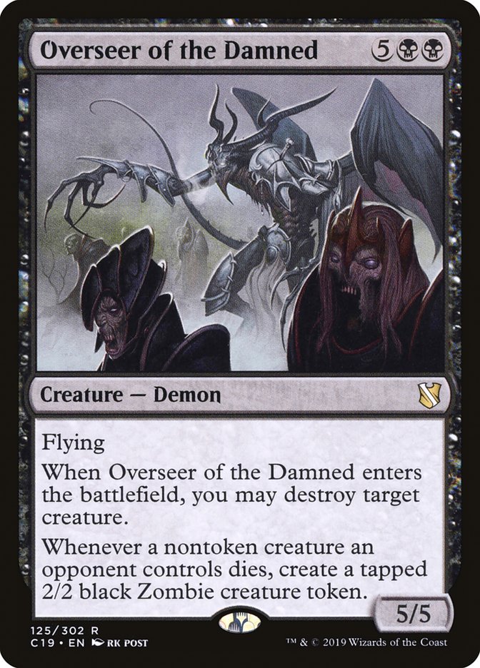 Overseer of the Damned [Commander 2019] | Yard's Games Ltd