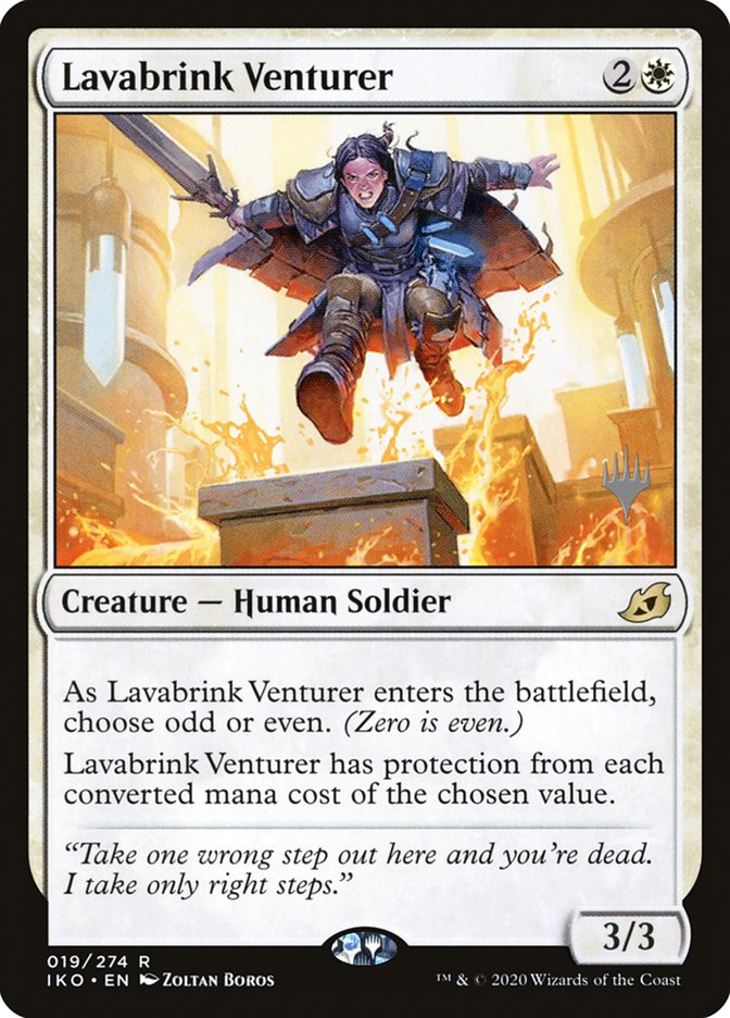 Lavabrink Venturer (Promo Pack) [Ikoria: Lair of Behemoths Promos] | Yard's Games Ltd