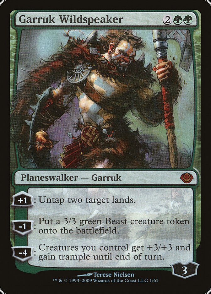 Garruk Wildspeaker [Duel Decks: Garruk vs. Liliana] | Yard's Games Ltd