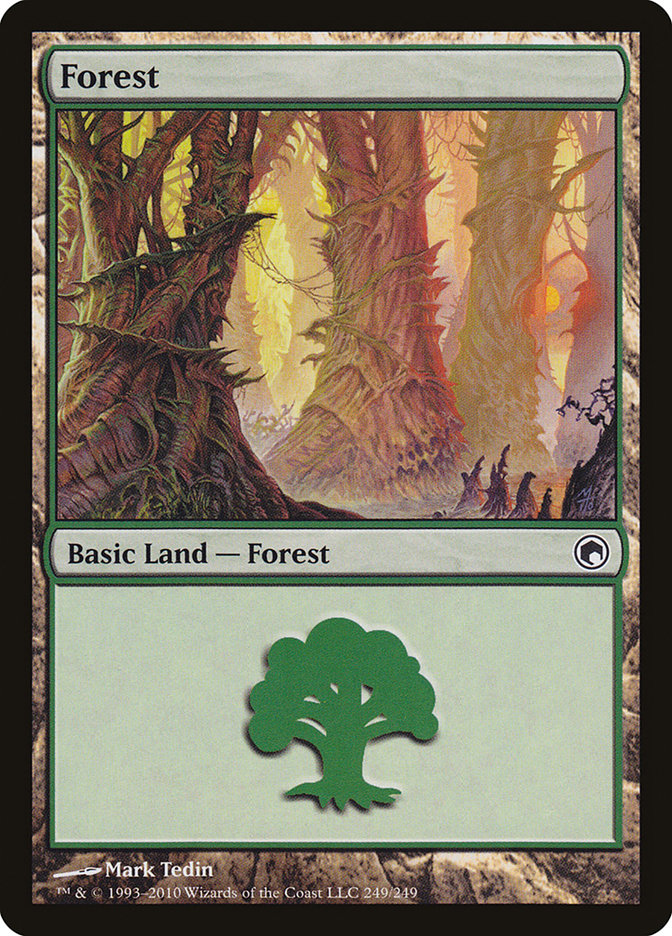 Forest (249) [Scars of Mirrodin] | Yard's Games Ltd
