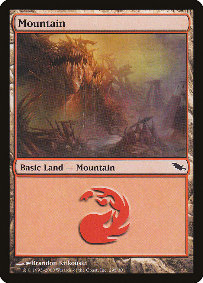 Mountain (295) [Shadowmoor] | Yard's Games Ltd