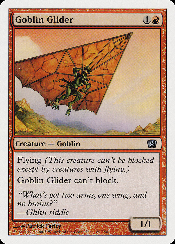 Goblin Glider [Eighth Edition] | Yard's Games Ltd