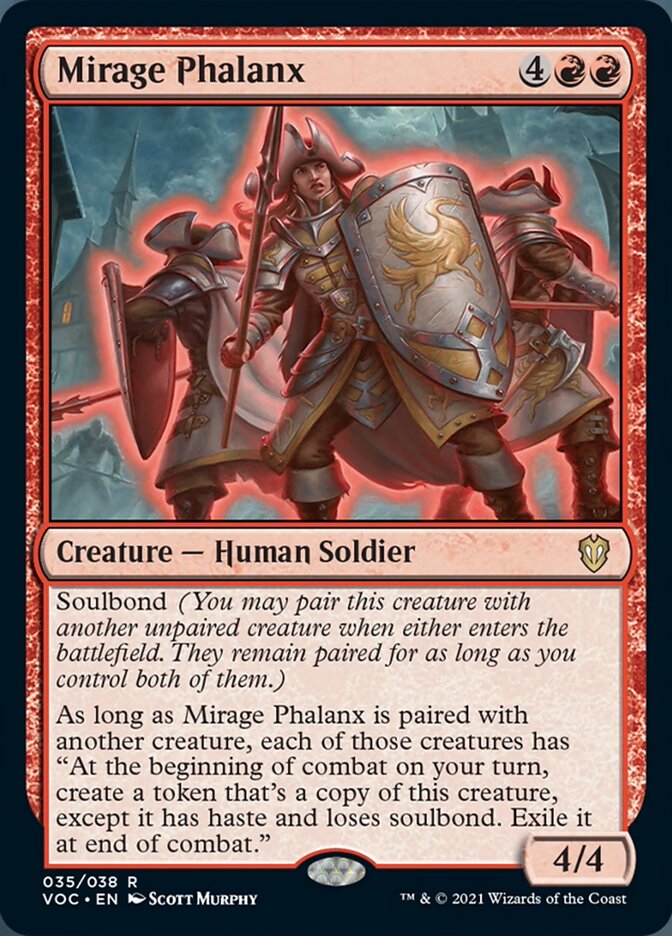 Mirage Phalanx [Innistrad: Crimson Vow Commander] | Yard's Games Ltd