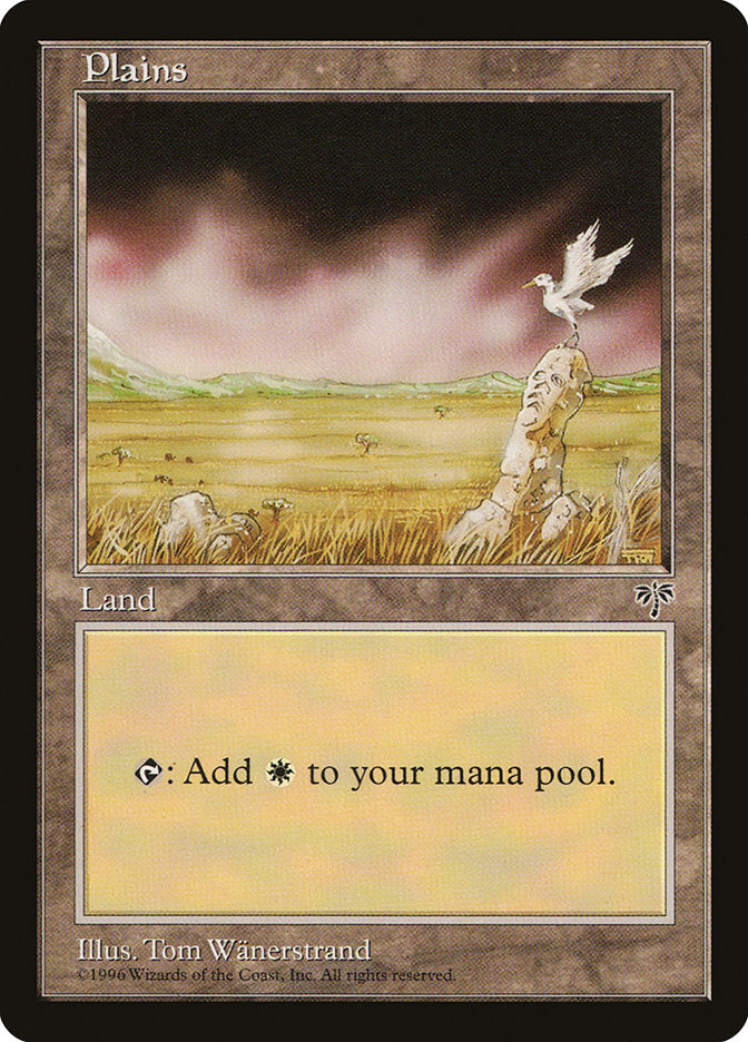 Plains (No Oxen / Signature on Right) [Mirage] | Yard's Games Ltd