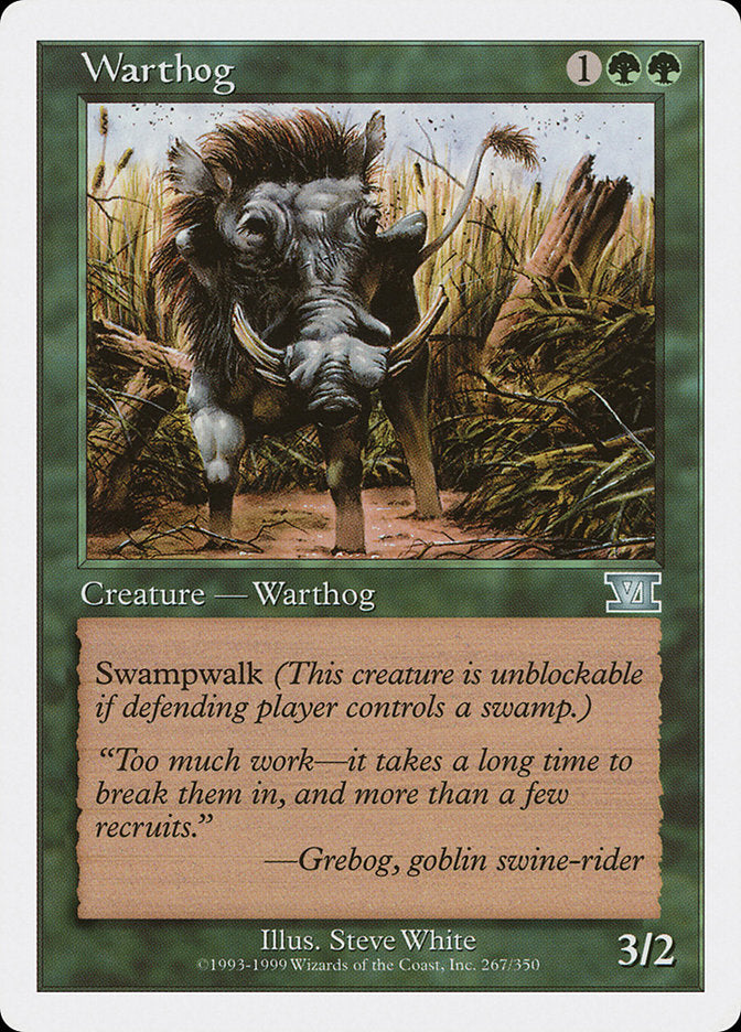 Warthog [Classic Sixth Edition] | Yard's Games Ltd