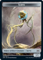 Servo // Soldier Double-Sided Token [Double Masters Tokens] | Yard's Games Ltd
