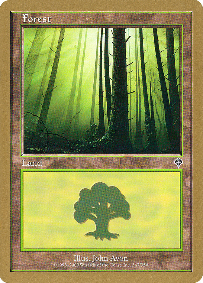 Forest (jt347) (Jan Tomcani) [World Championship Decks 2001] | Yard's Games Ltd