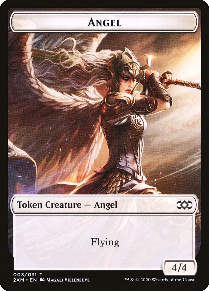 Angel Token [Double Masters Tokens] | Yard's Games Ltd