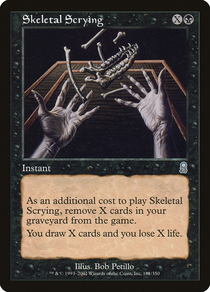 Skeletal Scrying [Odyssey] | Yard's Games Ltd