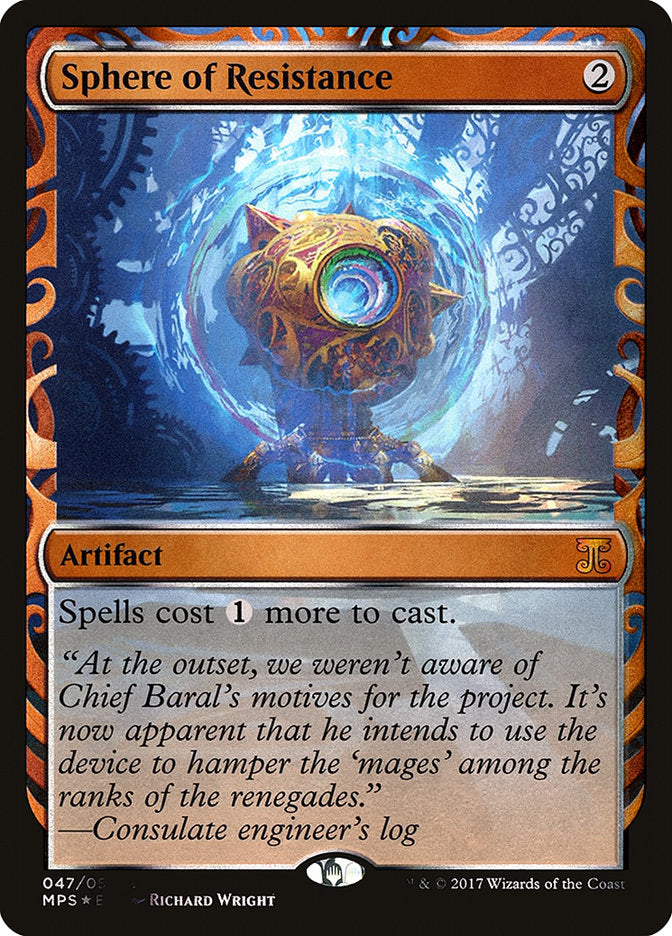 Sphere of Resistance [Kaladesh Inventions] | Yard's Games Ltd