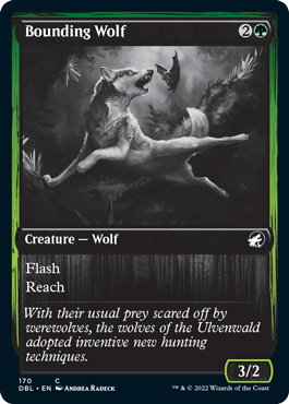 Bounding Wolf [Innistrad: Double Feature] | Yard's Games Ltd