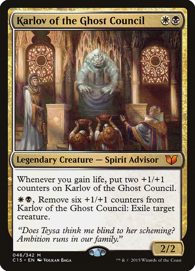 Karlov of the Ghost Council [Commander 2015] | Yard's Games Ltd