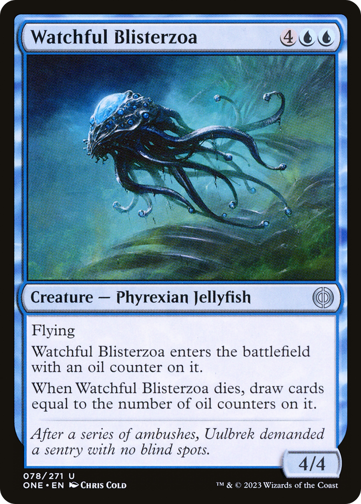 Watchful Blisterzoa [Phyrexia: All Will Be One] | Yard's Games Ltd