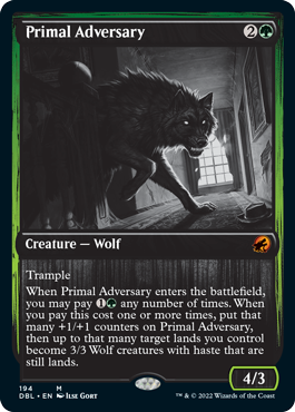 Primal Adversary [Innistrad: Double Feature] | Yard's Games Ltd