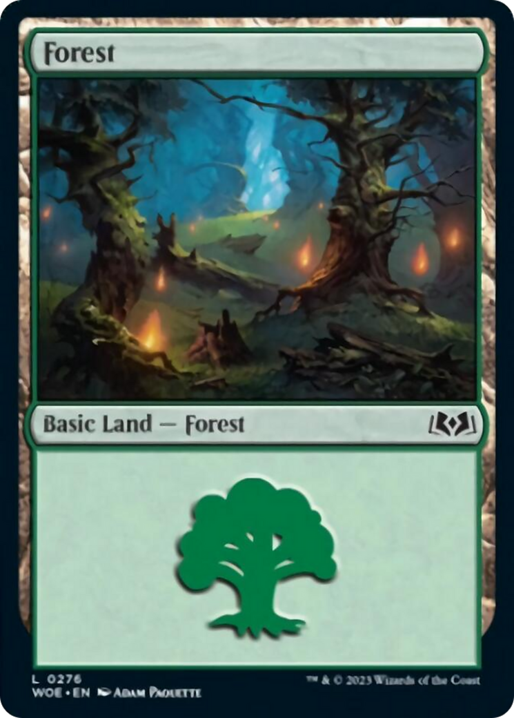 Forest (0276) [Wilds of Eldraine] | Yard's Games Ltd