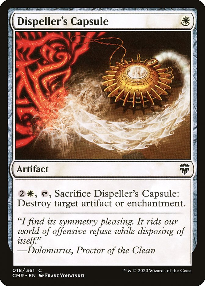 Dispeller's Capsule [Commander Legends] | Yard's Games Ltd