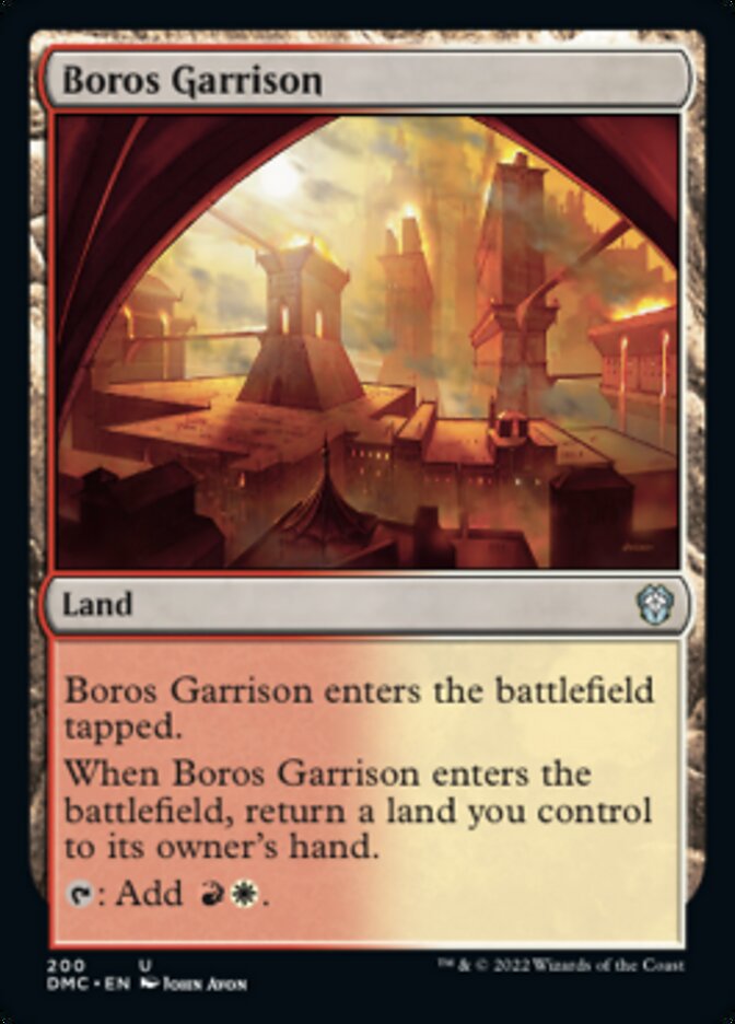 Boros Garrison [Dominaria United Commander] | Yard's Games Ltd