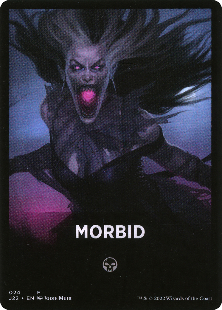 Morbid Theme Card [Jumpstart 2022 Front Cards] | Yard's Games Ltd