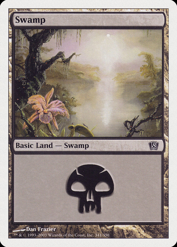 Swamp (341) [Eighth Edition] | Yard's Games Ltd