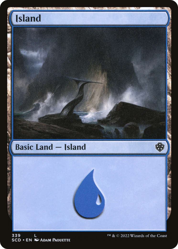 Island (339) [Starter Commander Decks] | Yard's Games Ltd