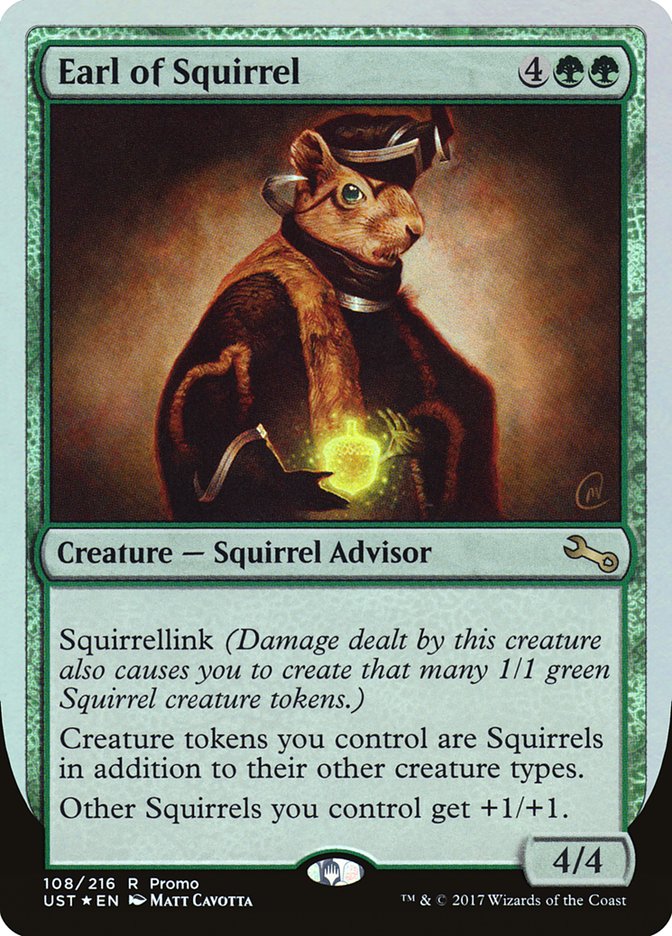 Earl of Squirrel (Draft Weekend) [Unstable Promos] | Yard's Games Ltd