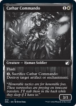 Cathar Commando [Innistrad: Double Feature] | Yard's Games Ltd