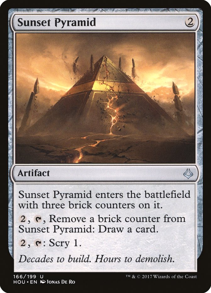Sunset Pyramid [Hour of Devastation] | Yard's Games Ltd