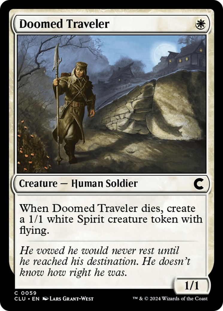 Doomed Traveler [Ravnica: Clue Edition] | Yard's Games Ltd