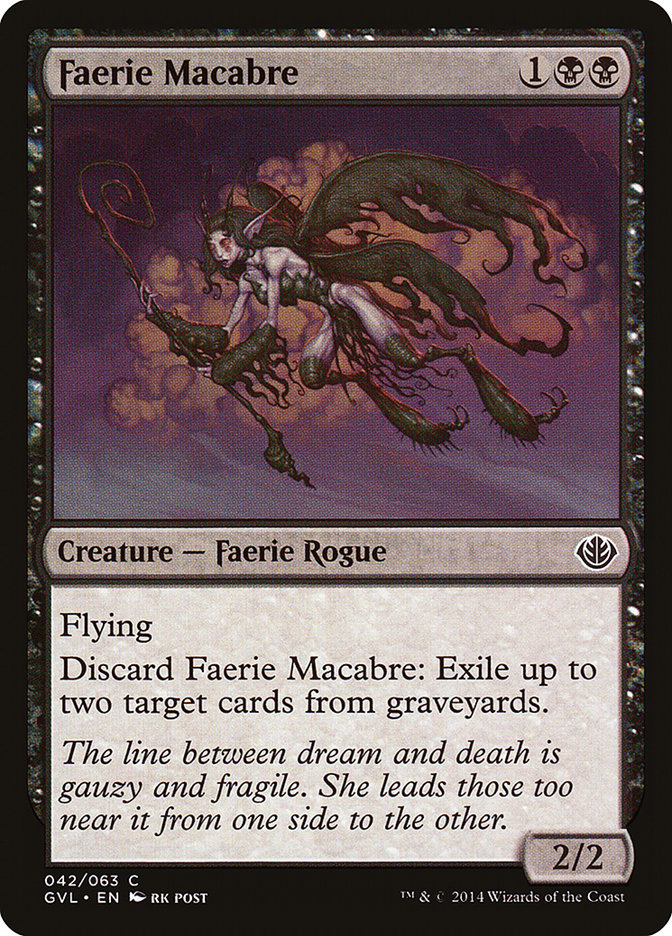 Faerie Macabre (Garruk vs. Liliana) [Duel Decks Anthology] | Yard's Games Ltd