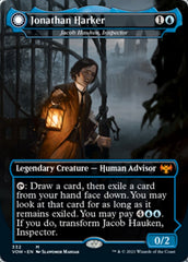 Jacob Hauken, Inspector // Hauken's Insight - Jonathan Harker // Harker's Obsessive Inquiry [Innistrad: Crimson Vow] | Yard's Games Ltd