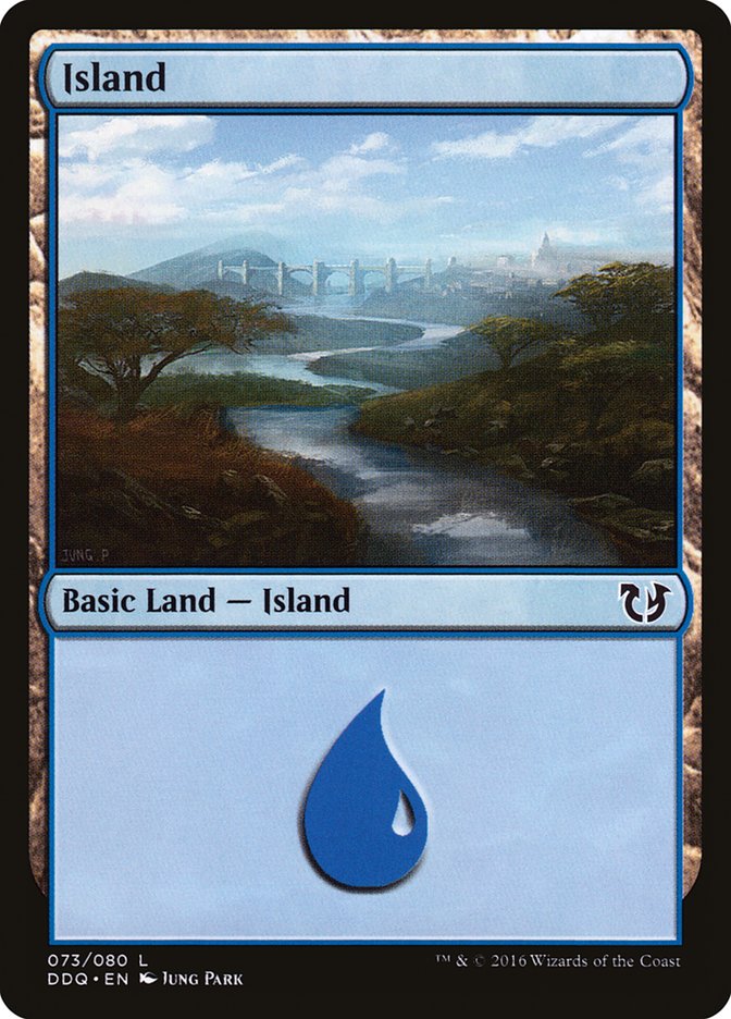 Island (73) [Duel Decks: Blessed vs. Cursed] | Yard's Games Ltd