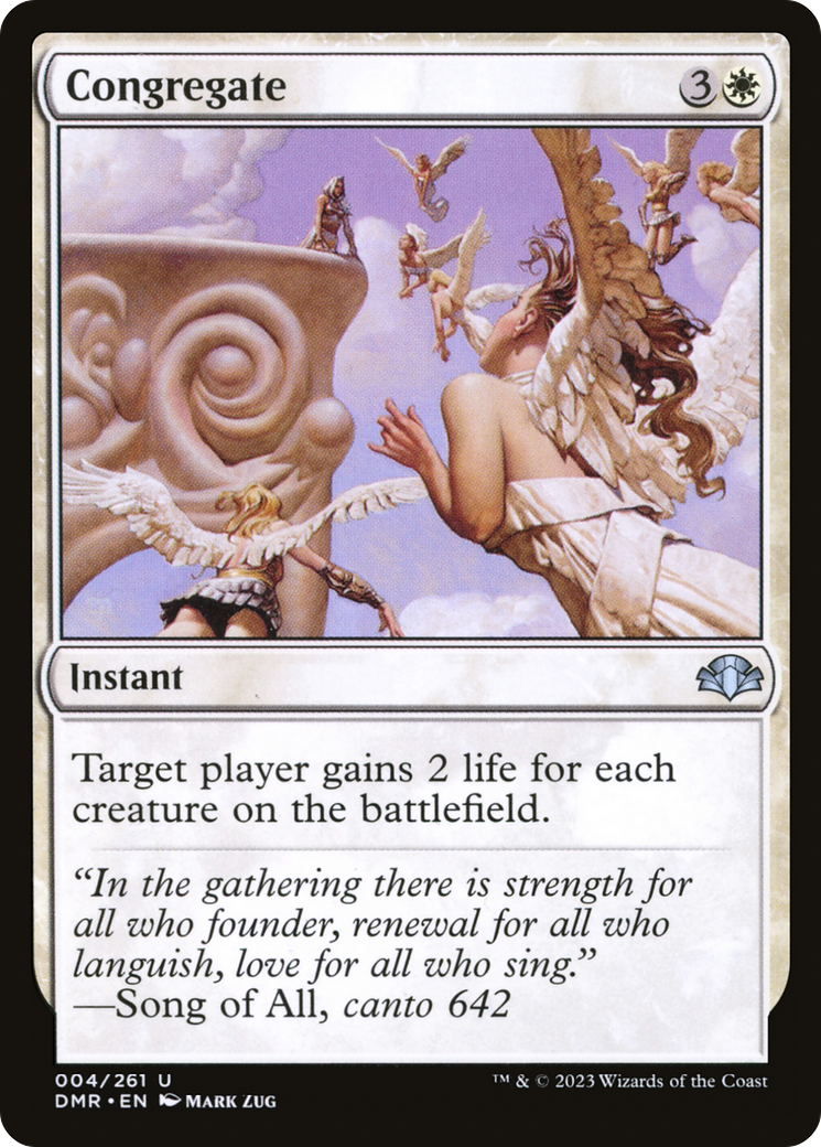 Congregate [Dominaria Remastered] | Yard's Games Ltd