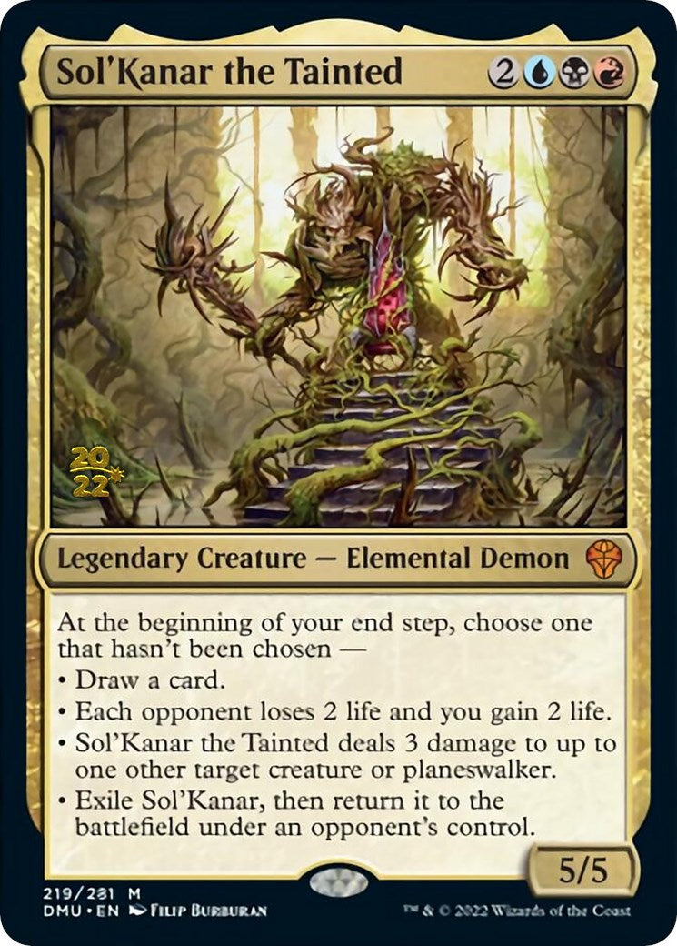 Sol'Kanar the Tainted [Dominaria United Prerelease Promos] | Yard's Games Ltd