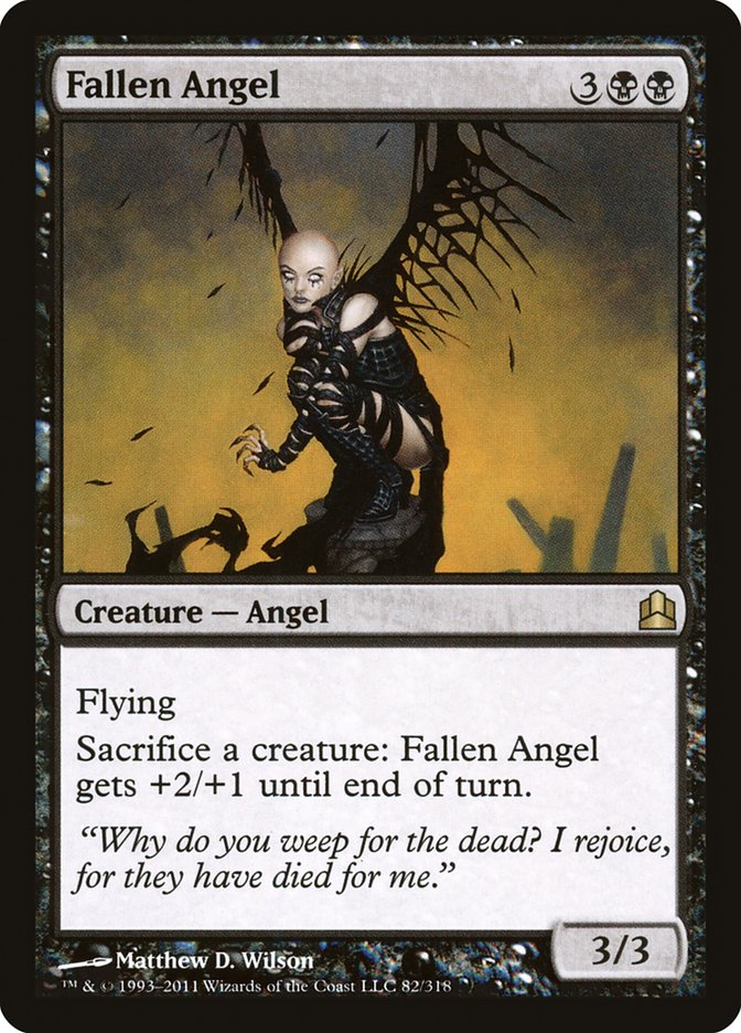 Fallen Angel [Commander 2011] | Yard's Games Ltd