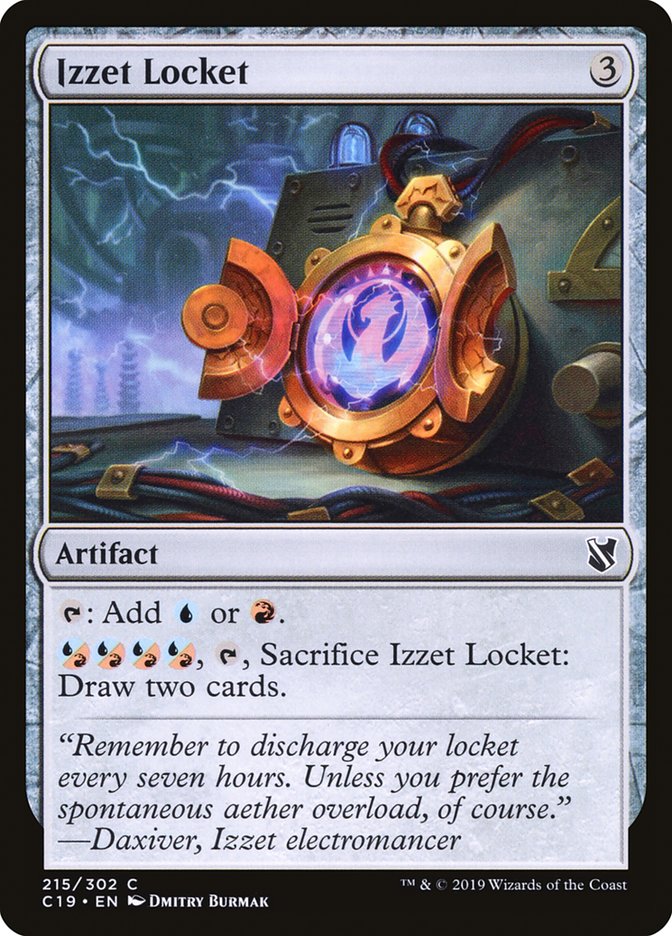 Izzet Locket [Commander 2019] | Yard's Games Ltd