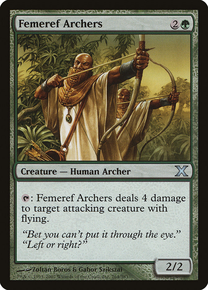 Femeref Archers [Tenth Edition] | Yard's Games Ltd