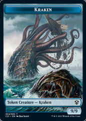 Wurm // Kraken Double-Sided Token [Commander 2021 Tokens] | Yard's Games Ltd