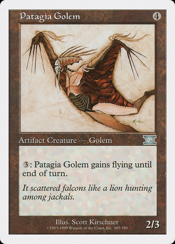 Patagia Golem [Classic Sixth Edition] | Yard's Games Ltd