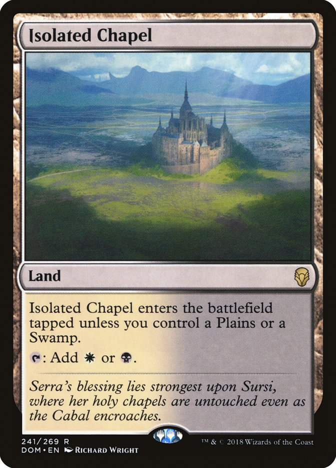 Isolated Chapel [Dominaria] | Yard's Games Ltd