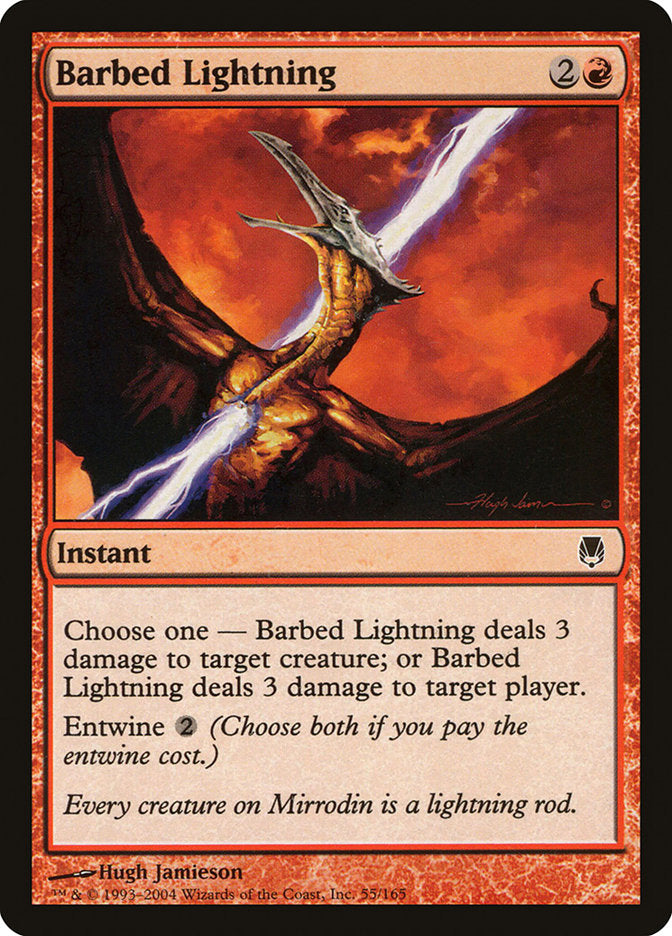 Barbed Lightning [Darksteel] | Yard's Games Ltd