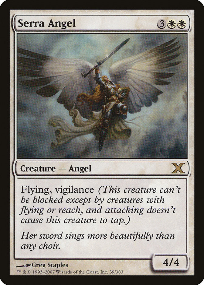 Serra Angel [Tenth Edition] | Yard's Games Ltd