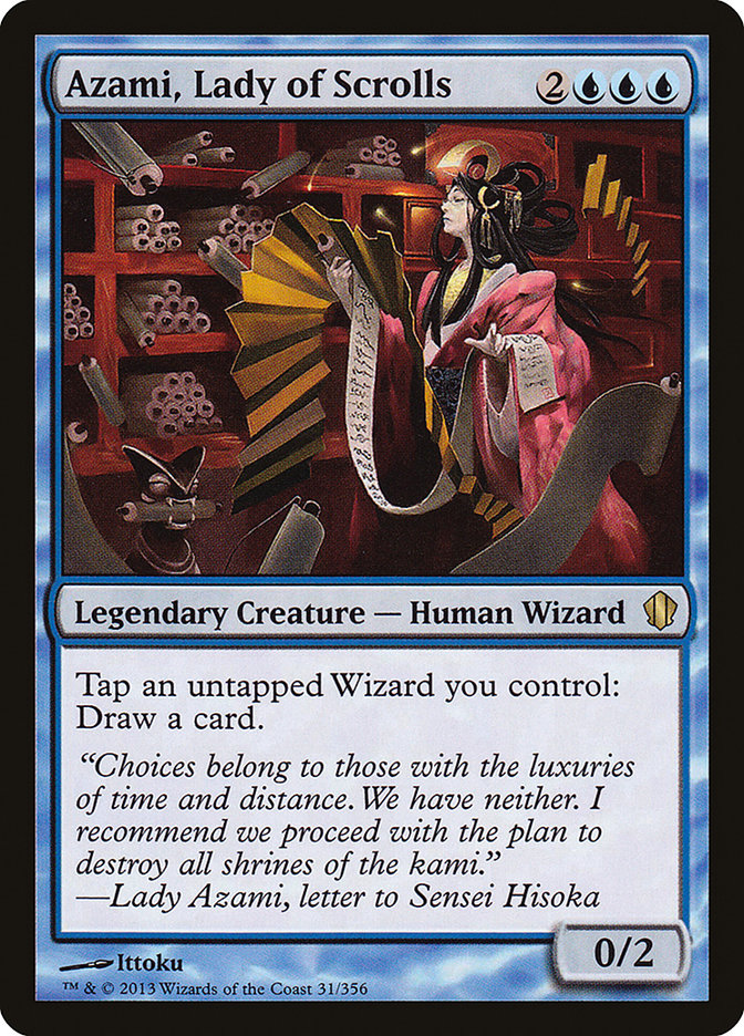 Azami, Lady of Scrolls [Commander 2013] | Yard's Games Ltd