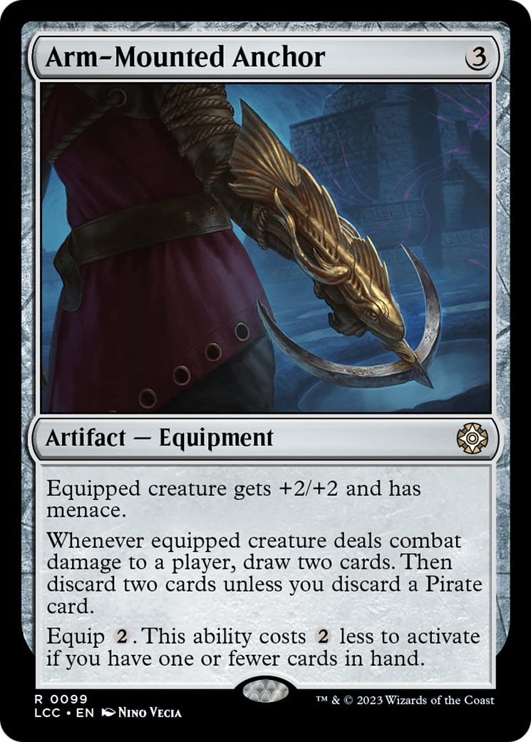 Arm-Mounted Anchor [The Lost Caverns of Ixalan Commander] | Yard's Games Ltd