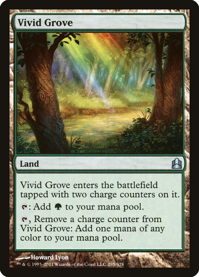 Vivid Grove [Commander 2011] | Yard's Games Ltd