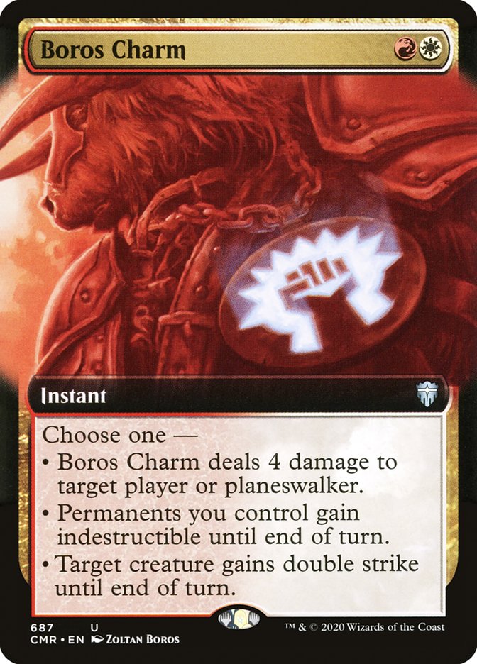 Boros Charm (Extended Art) [Commander Legends] | Yard's Games Ltd