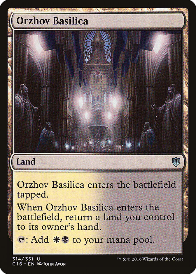 Orzhov Basilica [Commander 2016] | Yard's Games Ltd