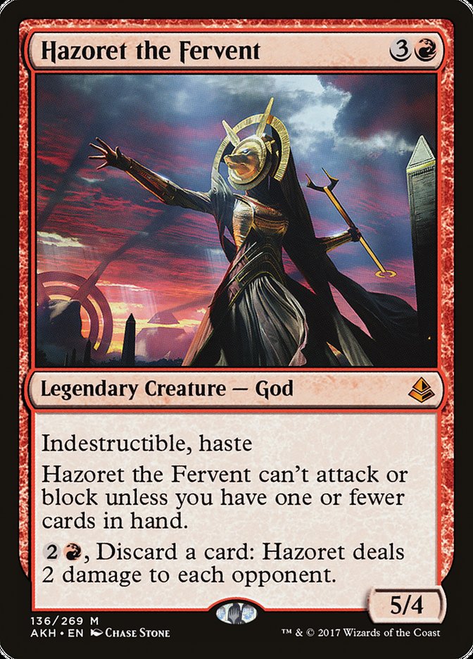 Hazoret the Fervent [Amonkhet] | Yard's Games Ltd