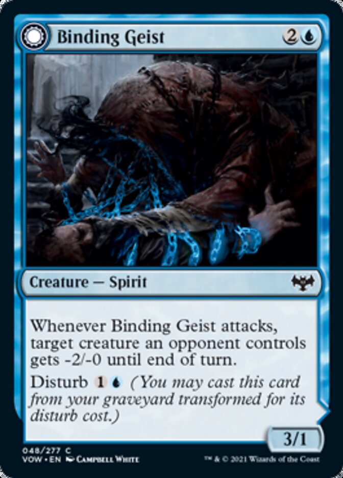 Binding Geist // Spectral Binding [Innistrad: Crimson Vow] | Yard's Games Ltd